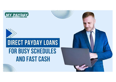 Direct Lender Payday Loans with No Strings Attached