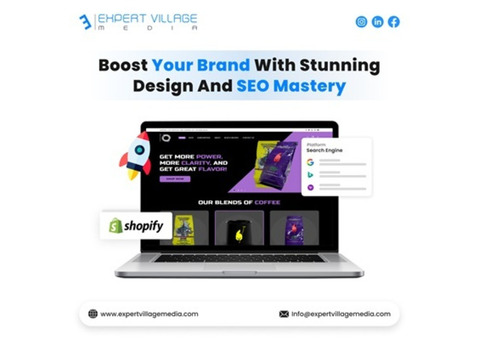 Boost Your Brand with Stunning Design and SEO Mastery