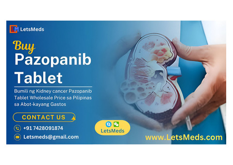 Buy Pazopanib Tablet Wholesale Price Online Philippines From LetsMeds