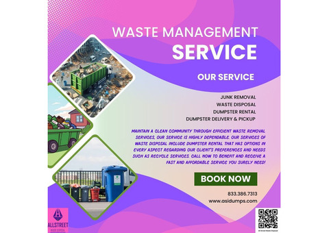 Waste Management Solution in Detroit - All Street Waste Disposal