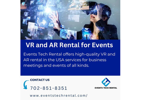 Reliable VR Rental Services in USA