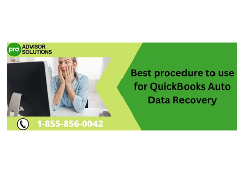 QuickBooks Auto Data Recovery Feature Protecting Your Essential Data