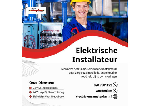 Elektrische Installateur in Amsterdam