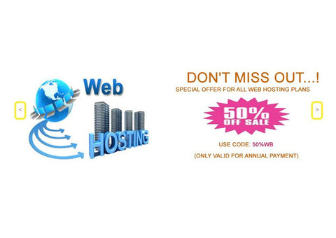 All Web Hosting Plans Limited Time Offer!