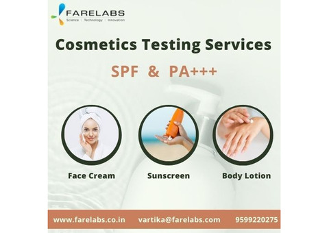 FARE LABS Pvt.Ltd. is the Cosmetics Testing Laboratory.