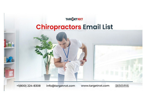 Get the Right Chiropractors with our extensive mailing lists.