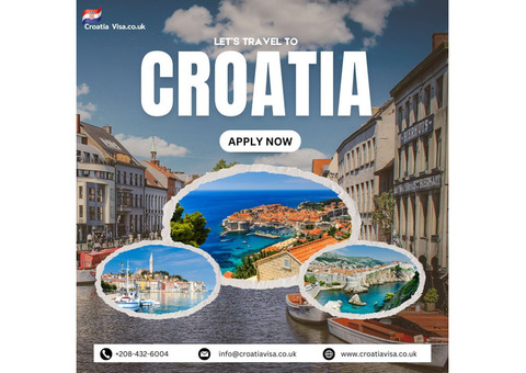 Croatia visa appointment from uk