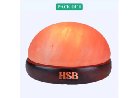 100% Pure Himalayan Salt Detox Half Dome