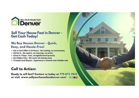 Sell Your House Fast In Denver - We Buy Houses For Cash