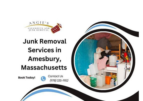 Amesbury, Massachusetts Junk Removal Services: Angies Junk Removal