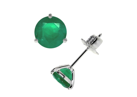 Shop for Natural earring emerald (1.00cttw)