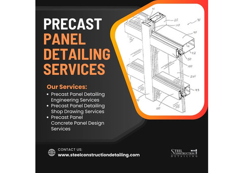 Seamless Precast Panel Detailing Services in Ohio, USA