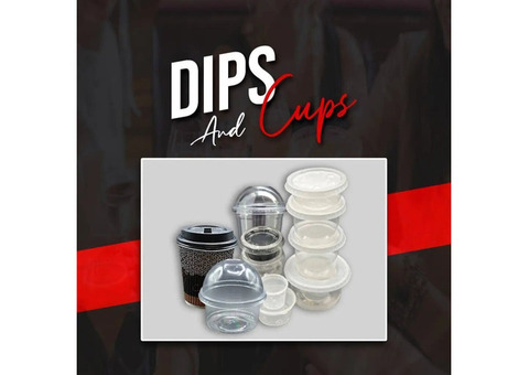 Shop Elegant Dips and Cups at Disposable Bazaar!