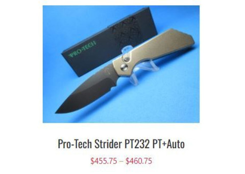 Automatic Knives made with durable AUS-8 stainless steel