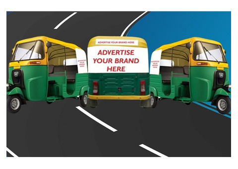 Boost Your Reach with Advertisement on Auto Rickshaw