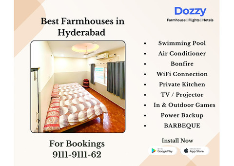 The Best Farmhouses in Hyderabad