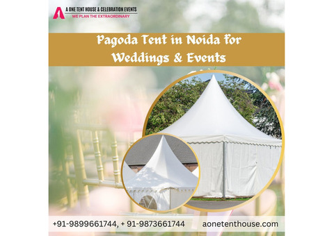 Pagoda Tent in Noida for Weddings & Events