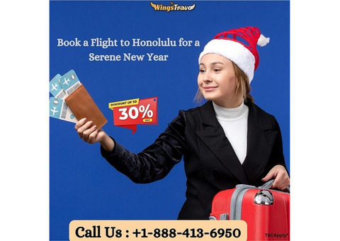 : Book a Flight to Honolulu for a Serene New Year