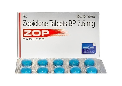 Buy Zopiclone 7.5 mg Tablets UK