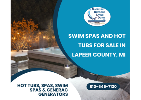 Luxury Hot Tubs and Swim Spa For Outdoorliving in Tuscola County, MI