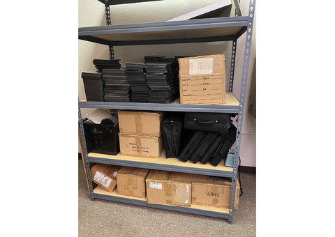 Various DVD cases, binders & duplicators