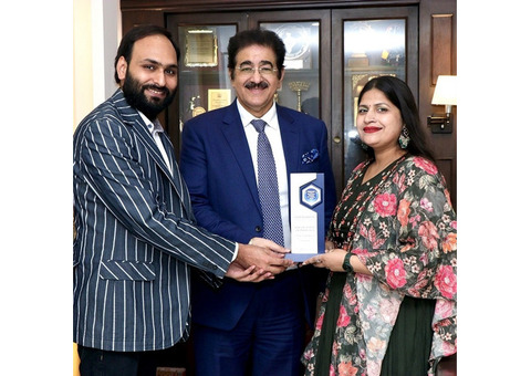 S.K. Musical Sensation Honors Dr. Sandeep Marwah for Promoting Young