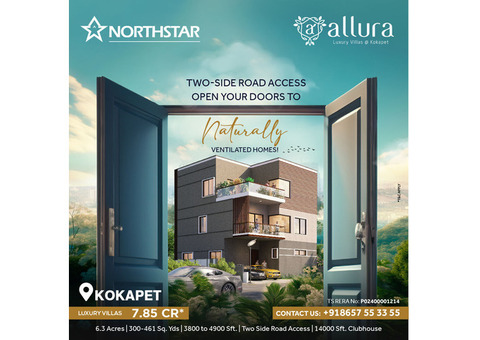 Gated Community Luxury Villas in Kokapet, Hyderabad