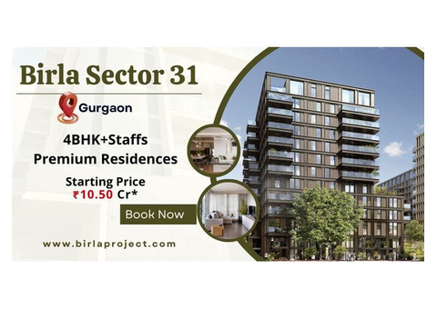 Birla Sector 31 Gurugram - Life. Pampered By Luxury