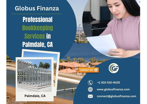 Palmdale, CA’s Reliable Outsource Bookkeeping Service