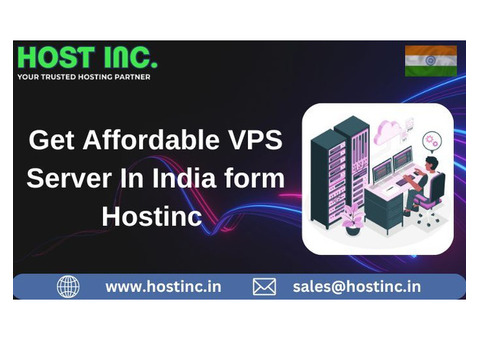 Get Affordable VPS Server In India form Hostinc