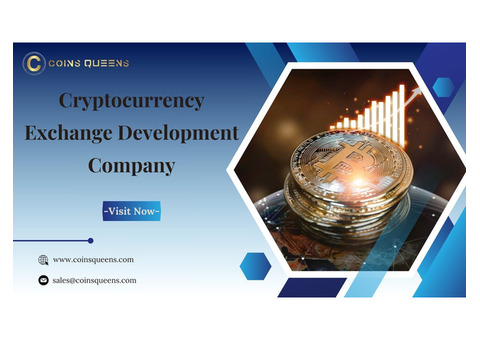 Cryptocurrency Exchange Development Company I CoinsQueens