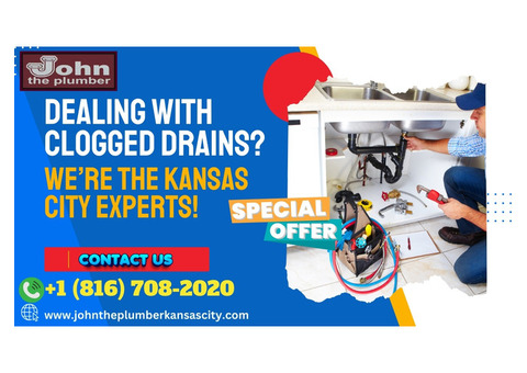 Dealing with Clogged Drains? We’re the Kansas City Experts!