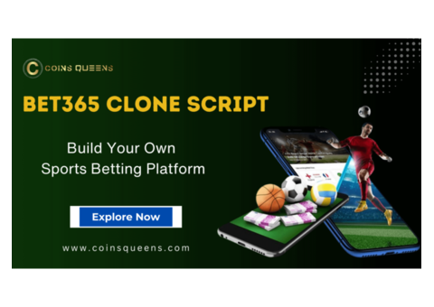 Launch Your Sports Betting Platform with Bet365 Clone by CoinsQueens