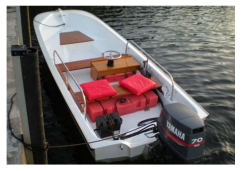 Boston Whaler 15' Sport Mahogany Wood Interior