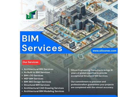 Expert Structural BIM Services in San Francisco by Siliconec.