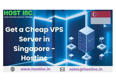 Get a Cheap  VPS Server in Singapore - Hostinc