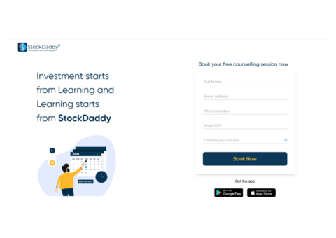 Book your free stock market counselling session with StockDaddy