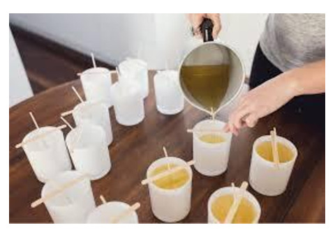 Create beautiful candles with an engaging candle making course