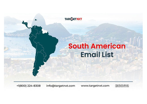 Boost Your Marketing with Our South American Business Email List.