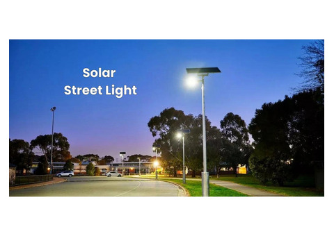 High-Efficiency Solar LED Street Lights – Bright & Cost-Effective