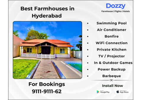 Luxury farmhouses near Shamshabad