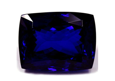 Luxurious AAAA Tanzanite Cushion Gemstone, Premium Quality