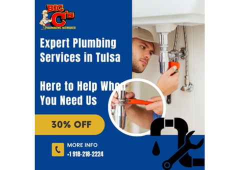 Expert Plumbing Services in Tulsa – Here to Help When You Need Us