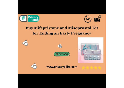 Buy Mifepristone and Misoprostol Kit for Ending an Early Pregnancy