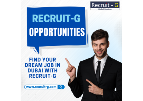 Your Next Career Move in Dubai Starts with Recruit-G