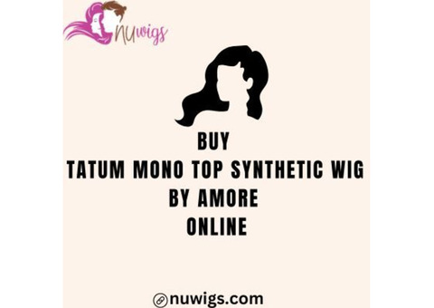 Buy Tatum Mono Top Synthetic Wig By Amore Online