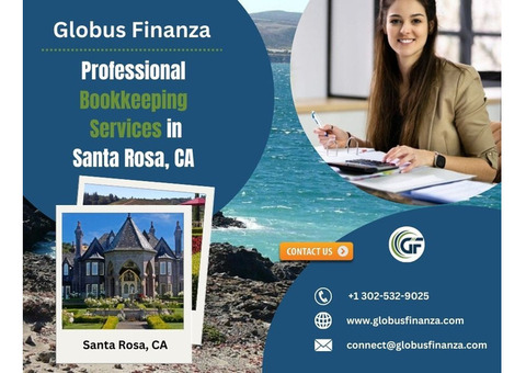 Santa Rosa, CA’s Reliable Outsource Bookkeeping Service