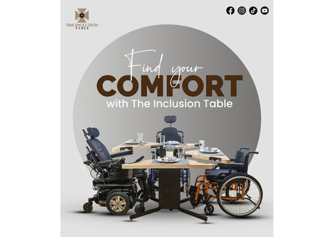 Discover the Perfect Wheelchair Accessible Dining Table