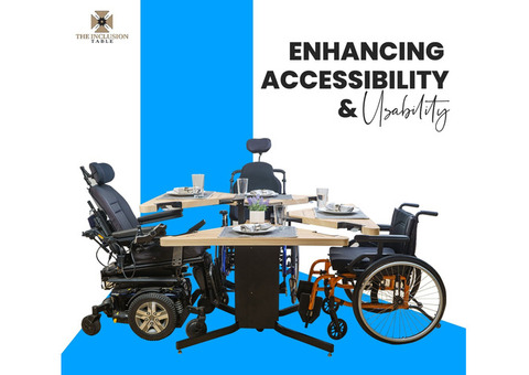 Shop ADA Accessible Dining Tables - Inclusive Design