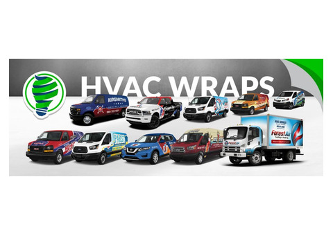 Custom HVAC Van Wraps to Elevate Your Brand Visibility